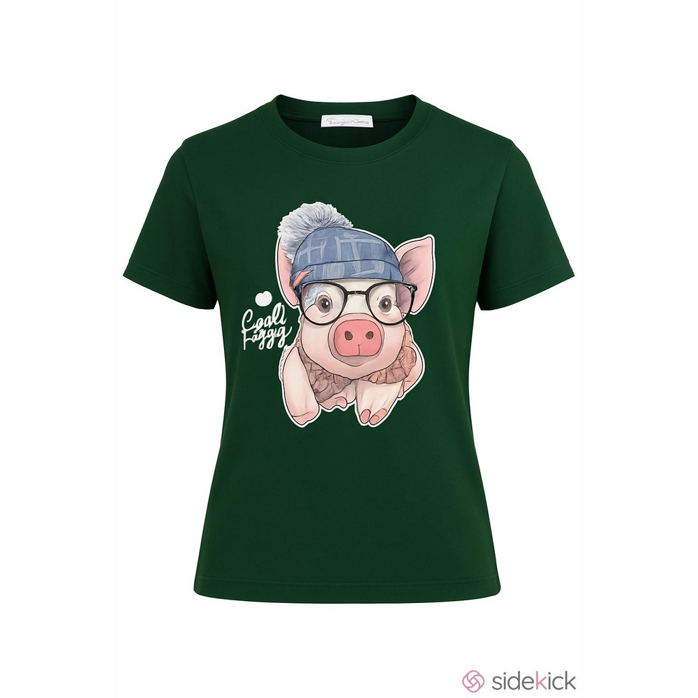 CHRISTIAN DIOR Women's T-shirt Size Small featured pic of THE PUNK PIGGY -UNIQUE